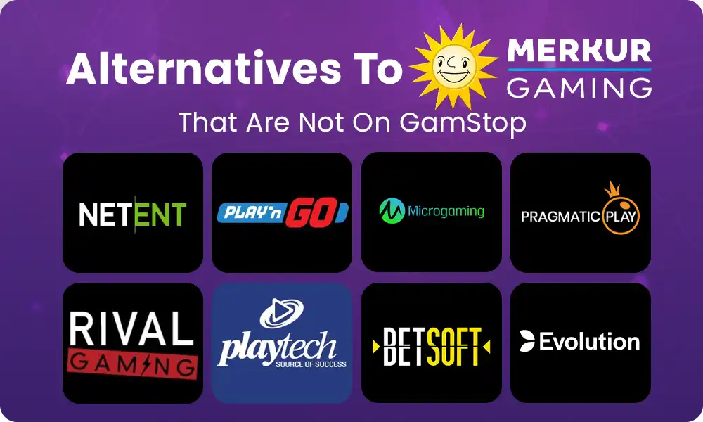 Alternative providers for merkur gaming