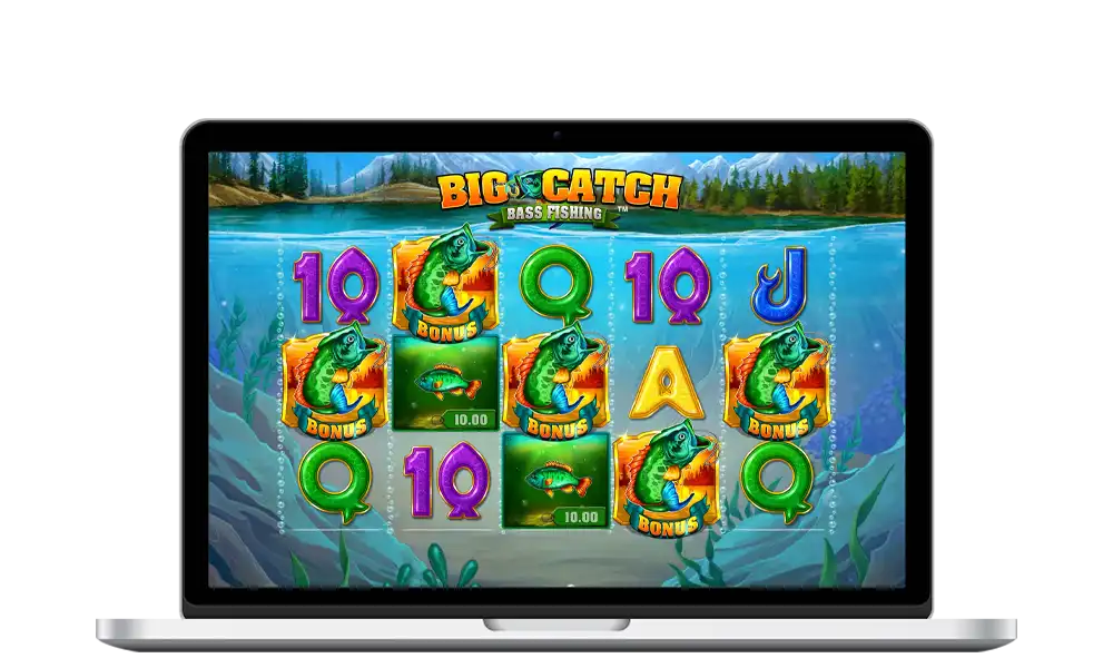 big catch bass fishing slot machine review