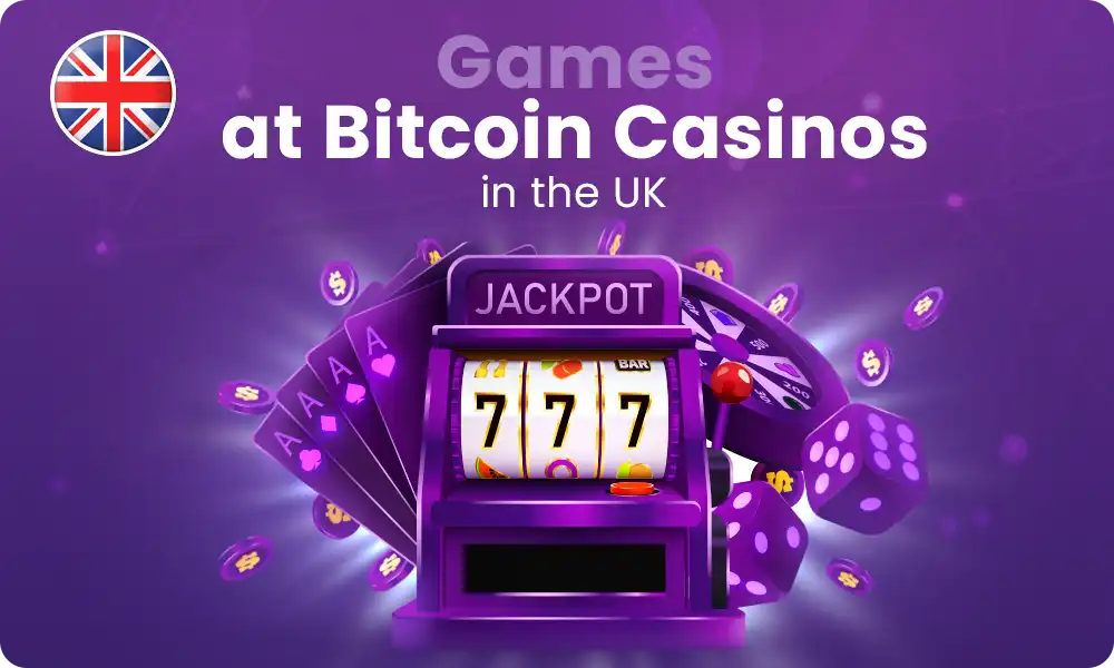 Large selection of crypto casino games