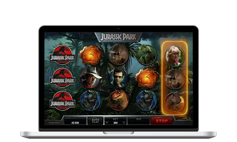 jurassic park slot machine review