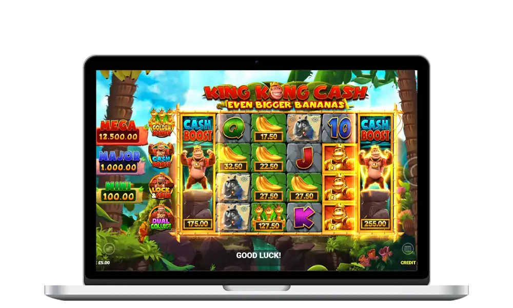 king kong cash slot machine review