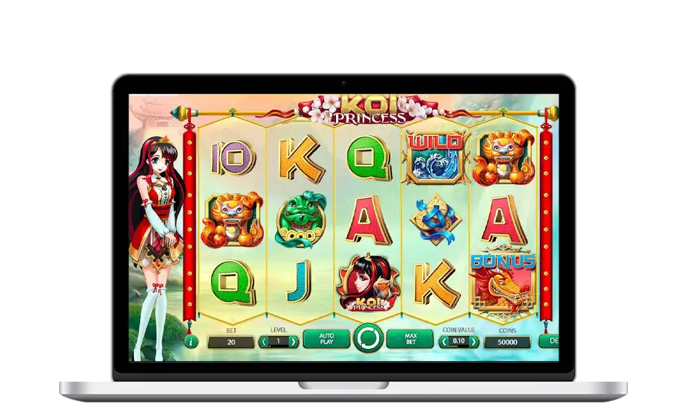 koi princess game from Netent