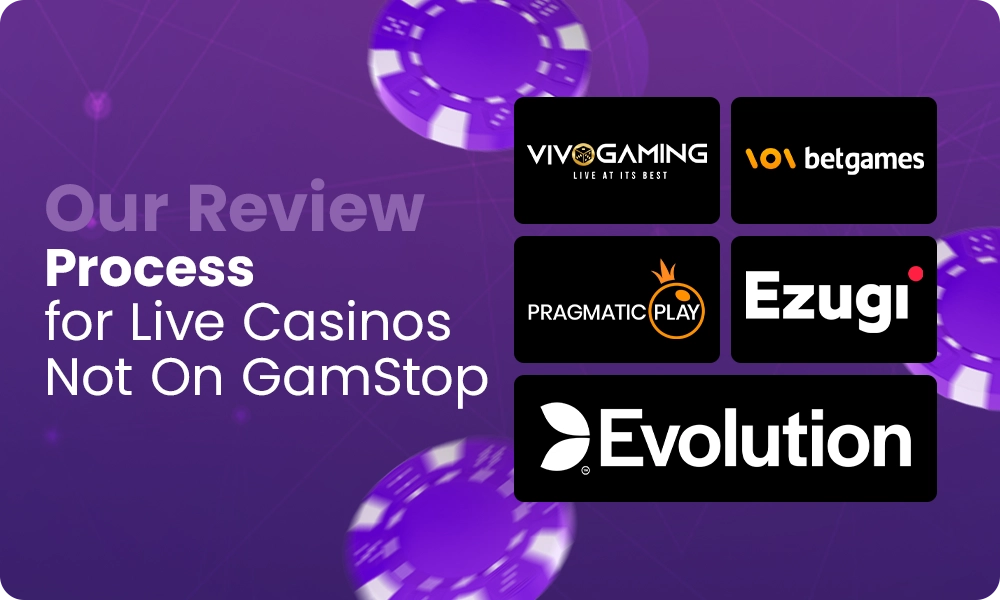 Review on Live Casinos providers not registered with GamStop