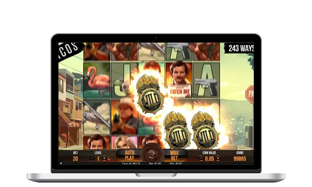 narcos game from Netent