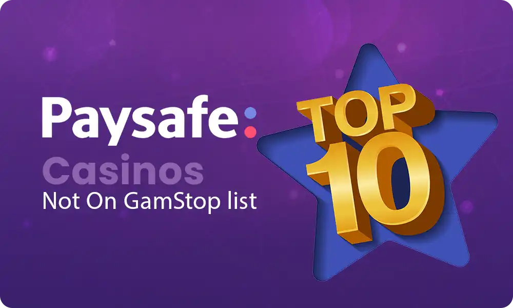 A selection of casinos that accept Paysafe payments