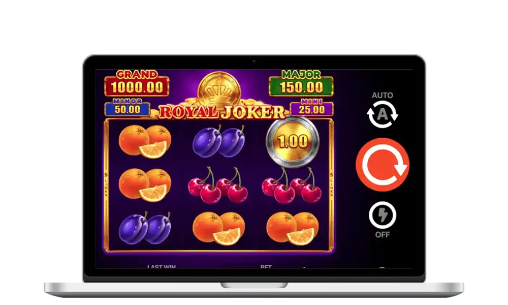 royal joker game from Playson