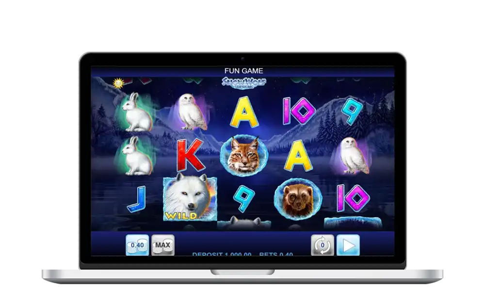 snow wolf supreme slot machine review