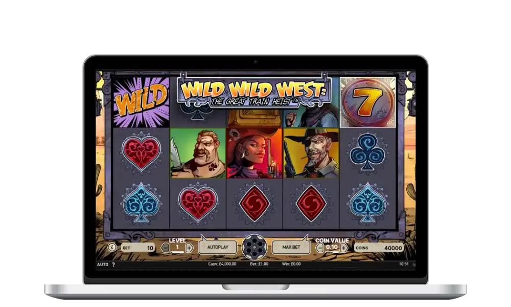 wild wild west game from Netent