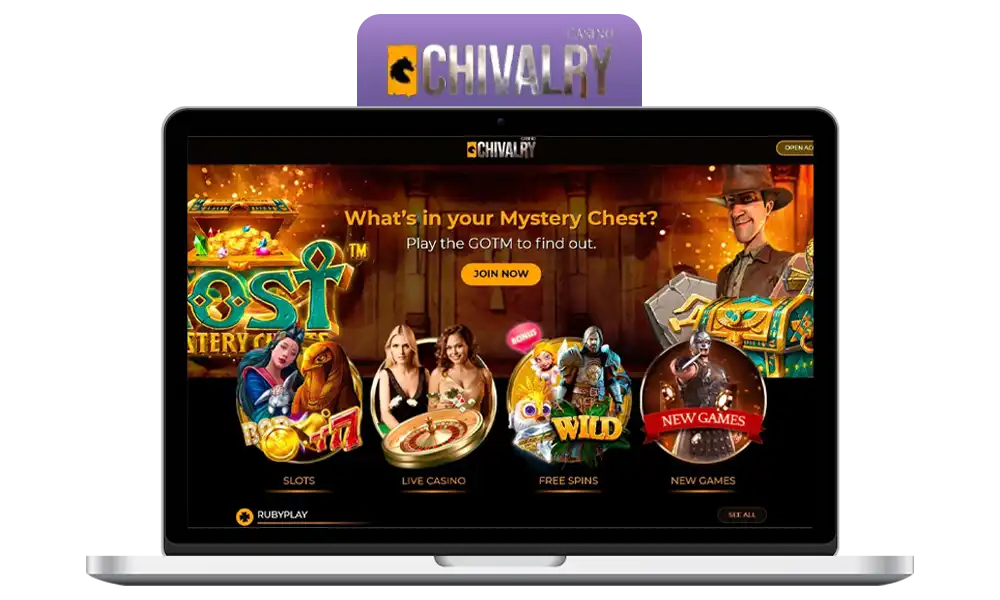 Interface of chivalry casino bookmaker office